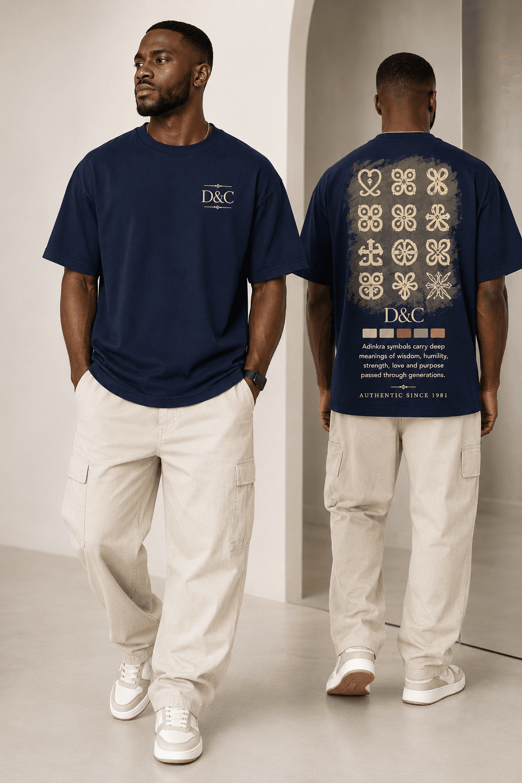 New · Heritage Collection — Roots, worn forward.